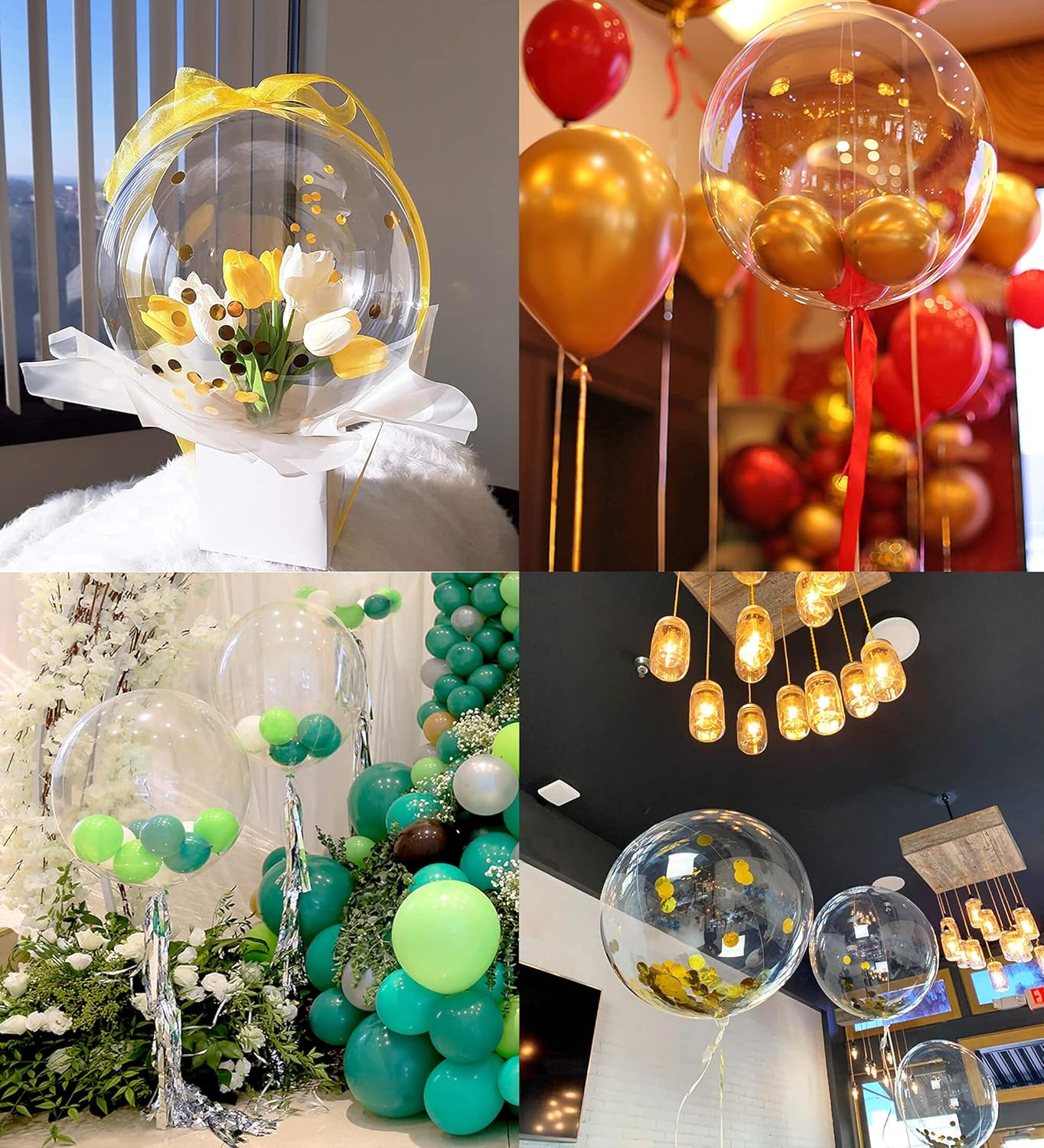 Bobo Large Transparent Bubble Balloon