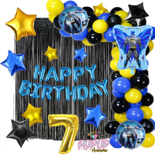 Batman birthday theme decorations for boys